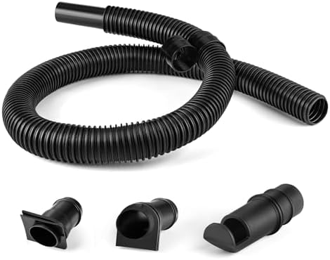 Shop-Vac 9056400 Vacuum Hose Kit, 4 Ft x 1-1/4 Inch with 3 Adapters by Shop-Vac