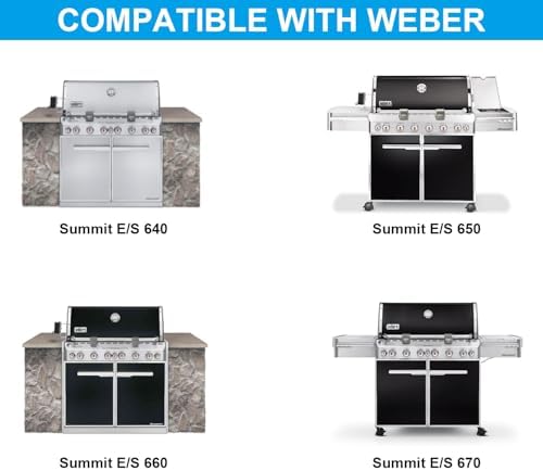 Full Size Griddle Inserts for Weber Summit 600 Series Grills - Image 5