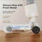 dreame FloorX 110 Plus Wet Dry Mop, Cordless Wet Dry Cleaner, Eletric Mop - Image 4