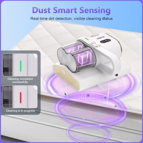 Mattress Vacuum Cleaner, 16Kpa Bed Vacuum with 253.7nm UV‑C Light - Image 6