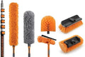 30 Foot High Reach Telescoping Duster Kit with 5-24 ft Extension Pole by EXTEND-A-REACH