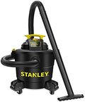 STANLEY Wet/Dry Vacuum SL18191P, 10 Gallon 4 Horsepower 16 FT Clean Range Shop, Ideal for Home/Garage/Laundry Rooms with Attachments, Strong Suction Large Capacity Multiple Accessories by STANLEY