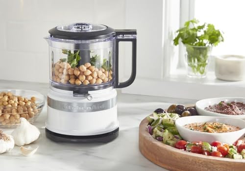 KitchenAid KFC3516WH 3.5 Cup Food Chopper, White (Pack of 2) - Image 4
