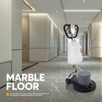 Industrial Floor Polisher Machine with (1 Tank + 2 Brushes + 1 Pad Holder) ,1.5 HP - Image 6