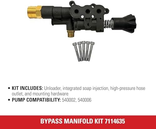 Simpson Manifold Replacement Kit for AAA Pressure Washer Pumps - Image 4