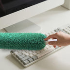 Microfiber Duster with Handle and Washable Duster Head, Dusters for Cleaning,Green, Reusable Cleaning Tool,2PCS - Image 4