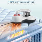 Hersven Mattress Vacuum Cleaner, Handheld UV Bed Vacuum Cleaner 16KPa & 12800 Vibrations Per/Min Upgraded Effectively Clean Up Bed, Pillows, Cloth Sofas, Carpets and Ther Fabric Surfaces - Image 6