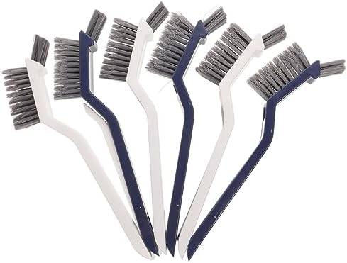Ipetboom 6pcs Edge Brush Grout Removal Tool Cleaning Brush for Spaces Tile Floor by Unknown