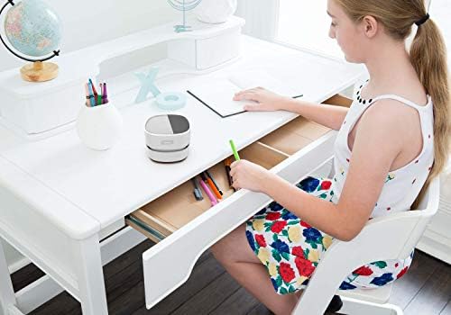 ODISTAR Mini Desktop Vacuum Cleaner for Table Dust (White AA Battery) - Image 6