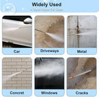 3200PSI Gas Pressure Washer 3.5GPM Gas Power Washer 208CC Surface Cleaner Commercial Washing Machine High Pressure Car Wash for Patio Garden Yard Vehicle Concrete - Image 5