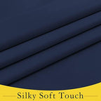 NICETOWN Navy Blue Lockdown Shade for Classroom Door Window Cover - Image 7