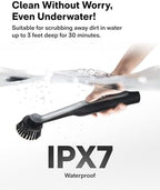 HOTO Wand™ Cordless Spin Scrubber, Electric Grout Brush, 12 Brush Heads - Image 6
