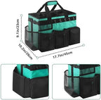 Boczif Cleaning Caddy Bag Wearable,Cleaning Caddy Supplies Organizer(Green) - Image 5