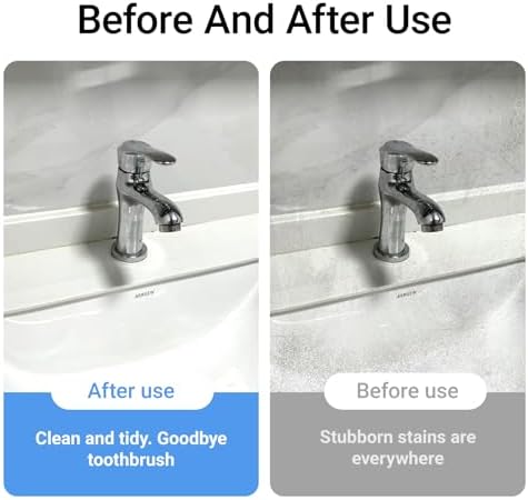 Crevice Cleaning Brush, Multifunctional Gap Hard Bristled Grout Brush Tool - Image 7