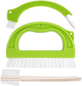 Shower Track Cleaner,Window Track Cleaning Brushes Window,Sliding Door Track Cleaning Brush, Tile Lines Brush, Kitchen Cleaning Brushes-3PACKS by Unknown