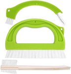 Shower Track Cleaner,Window Track Cleaning Brushes Window,Sliding Door Track Cleaning Brush, Tile Lines Brush, Kitchen Cleaning Brushes-3PACKS by Unknown
