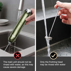 InstaWhisk Milk Frother with Variable Speed, Rechargeable Coffee Frother Wand with Detachable Double Whisk, Handheld Electric Stirrer for Latte, Cappuccino, Matcha, Almond Milk, Protein, Army Green - Image 6
