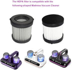 6Pack Hepa Filters Replacement Compatible with Amzany HK-518 Mattress Vacuum Cleaner. Washable Filters Works with Amzany 5-in-1 Cordless Bed Vacuum Cleaner.(Filters Only) - Image 2
