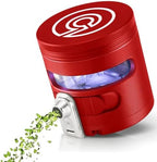 Cloudious9 - Tectonic9 Manual Grinder Automatic Dispenser Large 2.5" Aluminum Alloy (Red), For Home & Kitchen Only by Cloudious9