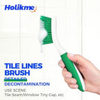 Holikme 5 Pack Cleaning Brush Scrub Brush Kitchen Brush for Floor,Green - Image 3