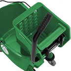 Dryser Commercial Mop Bucket with Side Press Wringer, 26 Quart, Green - Image 4