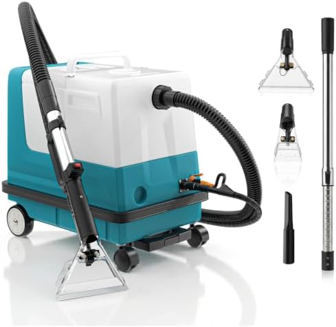 Commercial Carpet Cleaner Machine With Steam 2.4 Gal, 356°F by KARHDIR