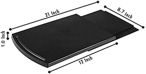 HauSun Handy Sliding Tray Sliding Tray Mat for Coffee Maker,Kitchen Appliance Moving Caddy,Countertop Stoage for Air Fryer, Blender, Stand Mixer,Food Processors,1 Set - Image 2