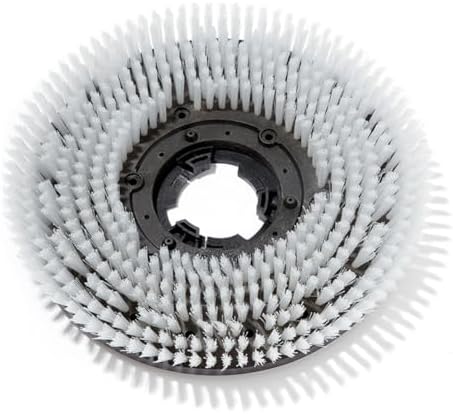 12-21Inch Commercial Floor Scrubber Brush Rotary Scrub Brush fit for Scrubber Machine-Medium Brush White (14 Inch Brush) by Unknown