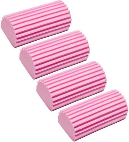 Damp Clean Duster Sponge 4 Pack Household Cleaning Sponges Reusable Dusting Sponge for Brushing Blind Glass Vents Window Mirrors Baseboards by Unknown