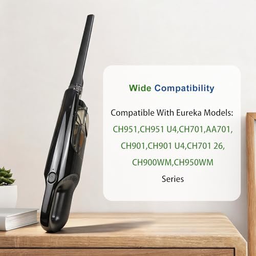 Replacement Crevice Tool for Shark CH951 CH951 U4 CH701 AA701 CH901 CH901 U4 CH701 26 CH900WM CH950WM UltraCyclone Pet Pro Cordless Handheld Vacuum (1 Pack) - Image 2