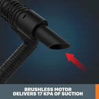 WORX Cordless Wet/Dry Vacuum, 20V 2.1 Gal, WX031L - Image 4