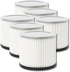 VacBagsUSA VF2007 Cartridge Filter Compatible with Shop-Vac 90304, 6pk - Image 4