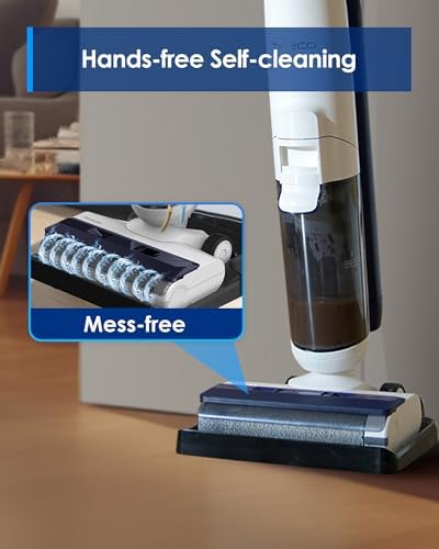Tineco iFLOOR 5 Breeze Complete Wet Dry Vacuum Cordless Floor Washer, One-Step Cleaning for Hard Floors, Edge Clean, Auto Self-Cleaning, Lightweight & Cordless Design - Image 6