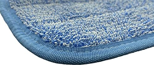 18" Microfiber Mop Pads - Hook and Loop, Washable, Wet/Dry : 12 Pack - Image 3