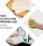 Swedish Wholesale Dishcloths Reusable 8" x 7" Sponge Cloths, Bulk 10 Pack of High Absorbent Cellulose Dish & Kitchen Cleaning Hand Towels, Wring to Dry & Machine Wash, Odor Resistant, Purple - Image 4