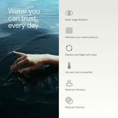 Aquabliss High Output Revitalizing Shower Filter - Reduces Dry Itchy Skin, Dandruff, Eczema, and Dramatically Improves The Condition of Your Skin, Hair and Nails - Chrome (SF100) | Vitamin C shower filter, vitamins and minerals infusion, softer-feeling... - Image 3