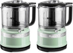 KitchenAid 3.5 Cup Food Chopper KFC3516PT, Pistachio (Pack of 2) by Unknown