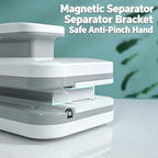 6-in-1 Magnetic Window Cleaner, Double-Sided Tool for Windows & Cars (15-26mm) - Image 2