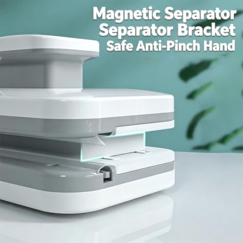 6-in-1 Magnetic Window Cleaner, Double-Sided Tool for Windows & Cars (8-15mm) - Image 2