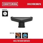 CRAFTSMAN CMXZVBE38676 1-7/8 in. Utility Nozzle Wet Dry Vac Attachment - Image 2