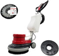 1100W Red Floor Polisher Commercial Floor Cleaner Polishing Machine Carpet Buffer Scrubber with 3gal Water Tank and 17" Base 154Rpm AC110V by WYDDDARY