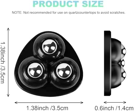 Self Adhesive Appliance Sliders 4 Pack Kitchen & Furniture Rollers - Image 5
