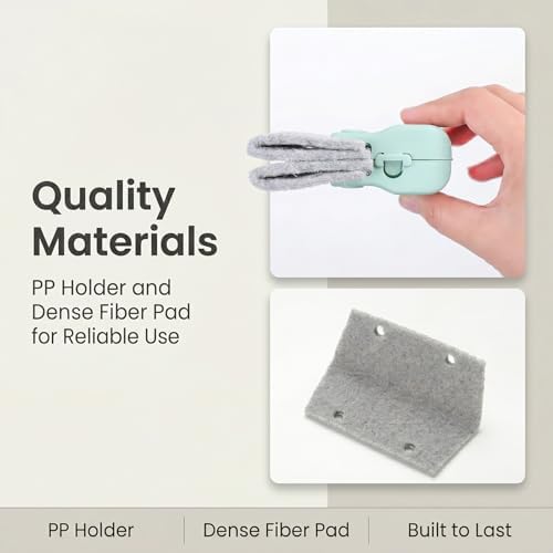 Window Track Cleaner, 3-Pack Cleaning Tools Handheld Cleaning Kit - Image 3