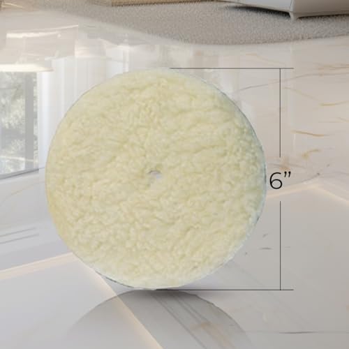 Koblenz 45-0102-9 Lambswool Pads with Foam Backing (Pack of 12) - Image 6