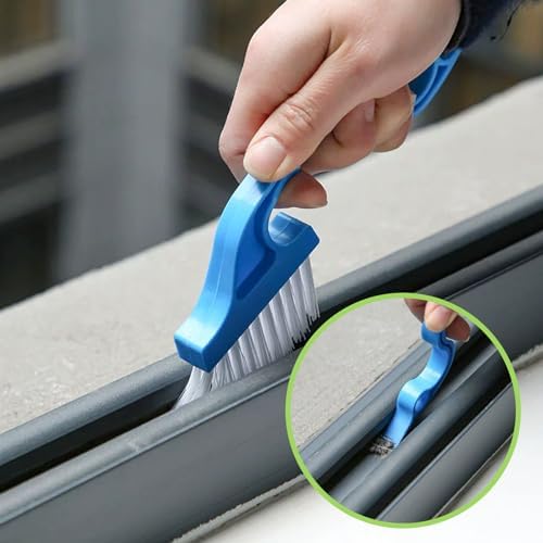 9 Pcs Crevice Cleaning Brush,Hand-held Groove Gap Cleaning Tools - Image 5
