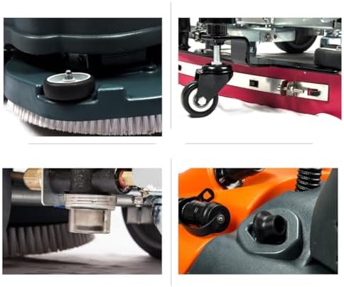 SUNMAX 22" Walk-Behind Floor Scrubber, Lithium Battery - Image 6
