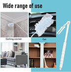 Colingmill 4 Pack Replacement Duster Handles, 3 Ft Extendable, White - Image 4
