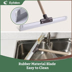 Eyliden 17" Rubber Floor Squeegee, Quick Water & Foam Removal Broom - Image 4