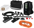 Atrix Ergo Backpack Canister Vacuum, Portable Cleaner with Attachments for Professional and Residential Use, VACBP1-PK Pro Bundle by Atrix