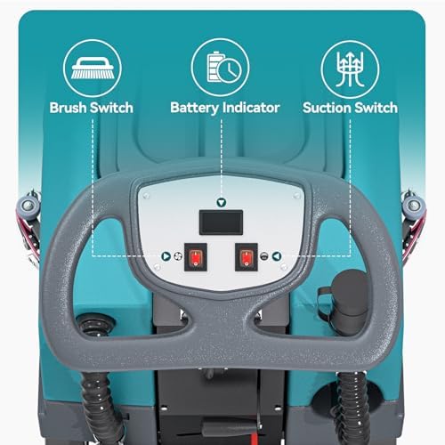 18'' Commercial Floor Scrubber Machine Walk Behind - Image 5